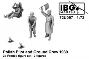 Thumbnail IBG MODELS 72U097 POLISH PILOT AND GROUND CREW 1939 3 FIGS