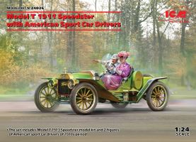 Thumbnail ICM 24026 MODEL T 1913 SPEEDSTER WITH AMERICAN SPORT CAR DRIVERS