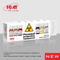 Thumbnail ICM 3035 PERSONAL PROTECTIVE EQUIPMENT ACRYLIC PAINT SET  UK SALE ONLY 