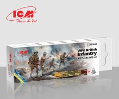 Thumbnail ICM 3042 COMBAT VEHICLES ARMED FORCES OF UKRAINE ACRYLIC PAINT SET  UK SALE ONLY