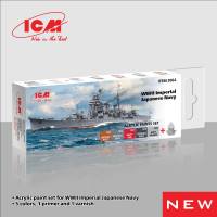 Thumbnail ICM 3064 WWII IMPERIAL JAPANESE NAVY ACRYLIC PAINT SET  UK SALE ONLY 
