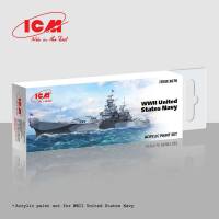 Thumbnail ICM 3070 WWII UNITED STATES NAVY ACRYLIC PAINT SET UK SALE ONLY