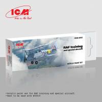 Thumbnail ICM 3092 RAF TRAINING AND SPECIAL AIRCRAFT ACRYLIC PAINT SET UK SALE ONLY
