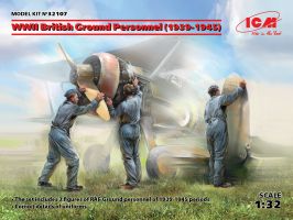 Thumbnail ICM 32107 WWII BRITISH GROUND PERSONNEL 1939-1945
