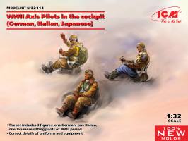 Thumbnail ICM 32111 WWII AXIS PILOTS IN THE COCKPIT