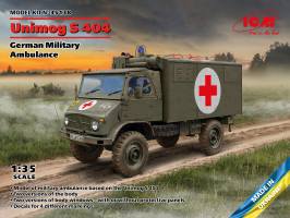 Thumbnail ICM 35138 UNIMOG S 404 KRANKENWAGEN 