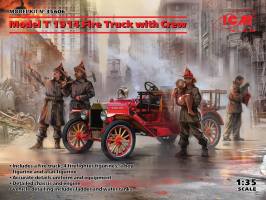 Thumbnail ICM 35606 MODEL T 1914 FIRE TRUCK WITH CREW