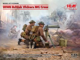 Thumbnail ICM 35646 WWII BRITISH VICKERS MG CREW