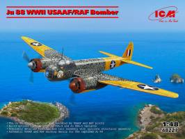 Thumbnail ICM 48227 JUNKERS JU 88 WWII USAAF/RAF BOMBER