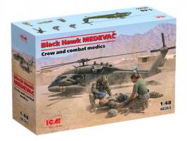 Thumbnail ICM 48365 BLACK HAWK MEDEVAC WITH CREW AND COMBAT MEDICS