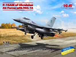 Thumbnail ICM 72145 F-16AM OF UKRAINIAN AIR FORCES WITH PAG-14