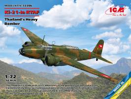 Thumbnail ICM 72206 KI-21-IA RTAF THAILANDS HEAVY BOMBER