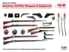 Thumbnail ICM 35022 AMERICAN CIVIL WAR WEAPONS   EQUIPMENT