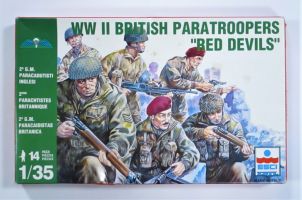 Thumbnail ESCI 5510 WW II BRITISH PARATROOPERS RED DEVILS