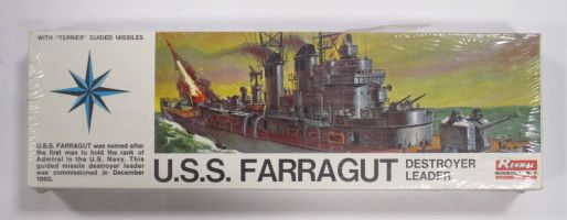 Thumbnail RENWAL 613 U.S.S. FARRAGUT DESTROYER LEADER