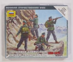 Thumbnail ZVEZDA MODELS 6154 GERMAN GEBIRGSJAGER 1939-1943