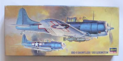 Thumbnail HASEGAWA AP31 SBD-5 DAUNTLESS USS LEXINGTON