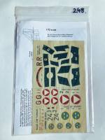 Thumbnail FLYING COLOURS 248. 72105 SAAB 29 TUNNAN FLYING BARRELS