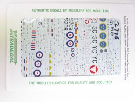 Thumbnail XTRADECAL 2770 X72-173 DE HAVILLAND VAMPIRE T.55 OVERSEAS OPERATORS PART1 SWEDEN  AUSTRIA  NEW ZEALAND  AUSTRALIA AIR FORCE  SOUTH FRANCE