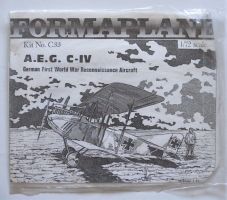 Thumbnail FORMAPLANE C33 A.E.G. C-IV WWI GERMAN RECONNAISANCE