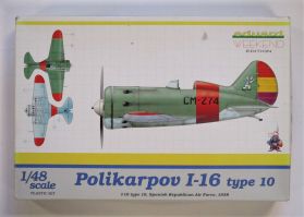 Thumbnail EDUARD 8466 POLIKARPOV I-16 TYPE 10 SPANISH REPUBLICAN 1938
