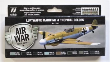 Thumbnail VALLEJO 71164 LUFTWAFFE MARITIME AND TROPICAL COLORS