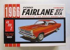 Thumbnail AMT 1091 1966 FORD FAIRLANE HARDTOP GT/GTA