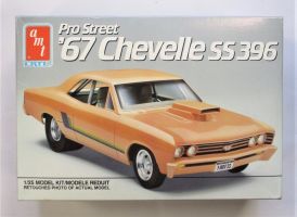 Thumbnail AMT 6986 PRO STREET 67 CHEVELLE SS 396
