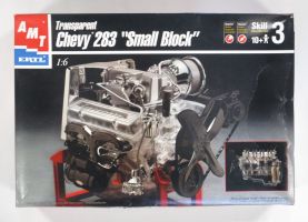 Thumbnail AMT 8340 TRANSPARENT CHEVY 283 SMALL BLOCK ENGINE