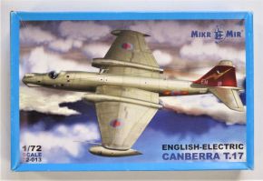 Thumbnail MICRO-MIR 72-013 ENGLISH-ELECTRIC CANBERRA T.17