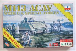 Thumbnail ESCI 8601 M113 ACAV WITH U.S. SPECIAL FORCES
