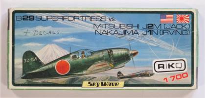 Thumbnail SKYWAVE 19 B29 SUPERFORTRESS VS MITSUBISHI J2M JACK AND MITSUBISHI J1N IRVING