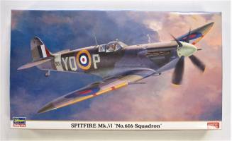 Thumbnail HASEGAWA 07334 SPITFIRE MK.VI NO.616 SQUADRON