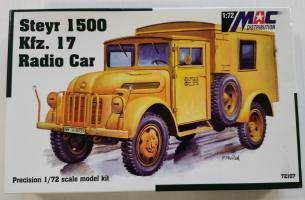Thumbnail MAC DISTRIBUTION 72107 STEYR 1500 KFZ. 17 RADIO CAR 
