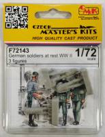 Thumbnail CZECH MASTERS KITS F72143 GERMAN SOLDIERS AT REST WWII 