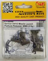 Thumbnail CZECH MASTERS KITS F72282 GERMAN A4/V2 MISSILE LAUNCH PLATFORM PERSONEL WWII