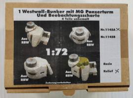 Thumbnail RAINERS BUNKER WORLD RBW-1145 WESTWALL BUNKER WITH MG PANZERTURM