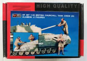 Thumbnail HOBBY FAN HF587 BRITISH CHURCHILL TANK CREW 