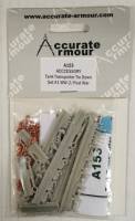 Thumbnail ACCURATE ARMOUR A153 ACCESSORY TANK TRANSPORTER TIE DOWN SET 1 WW2/POST WAR