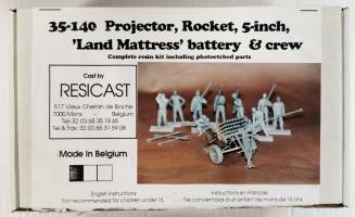 Thumbnail RESICAST 35140 PROJECTOR  ROCKET  5-INCH LAND MATRESS BATTERY AND CREW