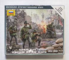 Thumbnail ZVEZDA MODELS 6180 GERMAN ELITE TROOPS 1941-1943