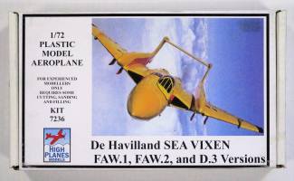 Thumbnail HIGHPLANES 7236 DE HAVILLAND SEA VIXEN FAW.1 FAW.2 AND D.3 VERSIONS