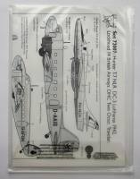 Thumbnail DISCOUNT DECALS 2965. DUTCH DECAL 72007 HUNTER T-7 NLR DC-3 LUFTHANSA LOCKHEED BRITISH AIRWAYS DHC TWIN OTTER TRAVELAIR