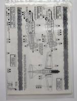 Thumbnail MODEL ART 2997. 72020 DOUGLAS C-47 MORANE SAULNIER VANNEAU GLOSTER METEOR F.8