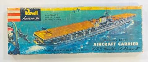 Thumbnail REVELL H307 MIDWAY CLASS AIRCRAFT CARRIER U.S.S. FRANKLIN ROOSEVELT