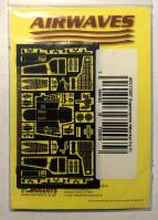 Thumbnail AIRWAVES 72207 SUPERMARINE ATTACKER F.1 PHOTO ETCH DETAIL SET