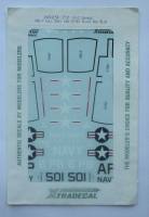 Thumbnail XTRADECAL 3050. 02972 AJ-2 SAVAGE VAH-7 GULL GREY AND VJ-61 GLOSS SEA BLUE