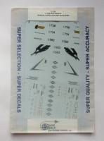 Thumbnail SUPER SCALE INTERNATIONAL 3096. 72589 F-16A PLUS FALCONS VERMONT CALIFORNIA AND NEW JERSEY ANG