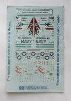 Thumbnail MICROSCALE 3127. 72490 CARRIER AIR WING 11 F-4J F-4G A-1 AND A-6