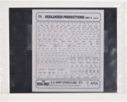 Thumbnail VERLINDEN PRODUCTIONS 307 U.S. ARMY STENCILNG NO.2 BLACK